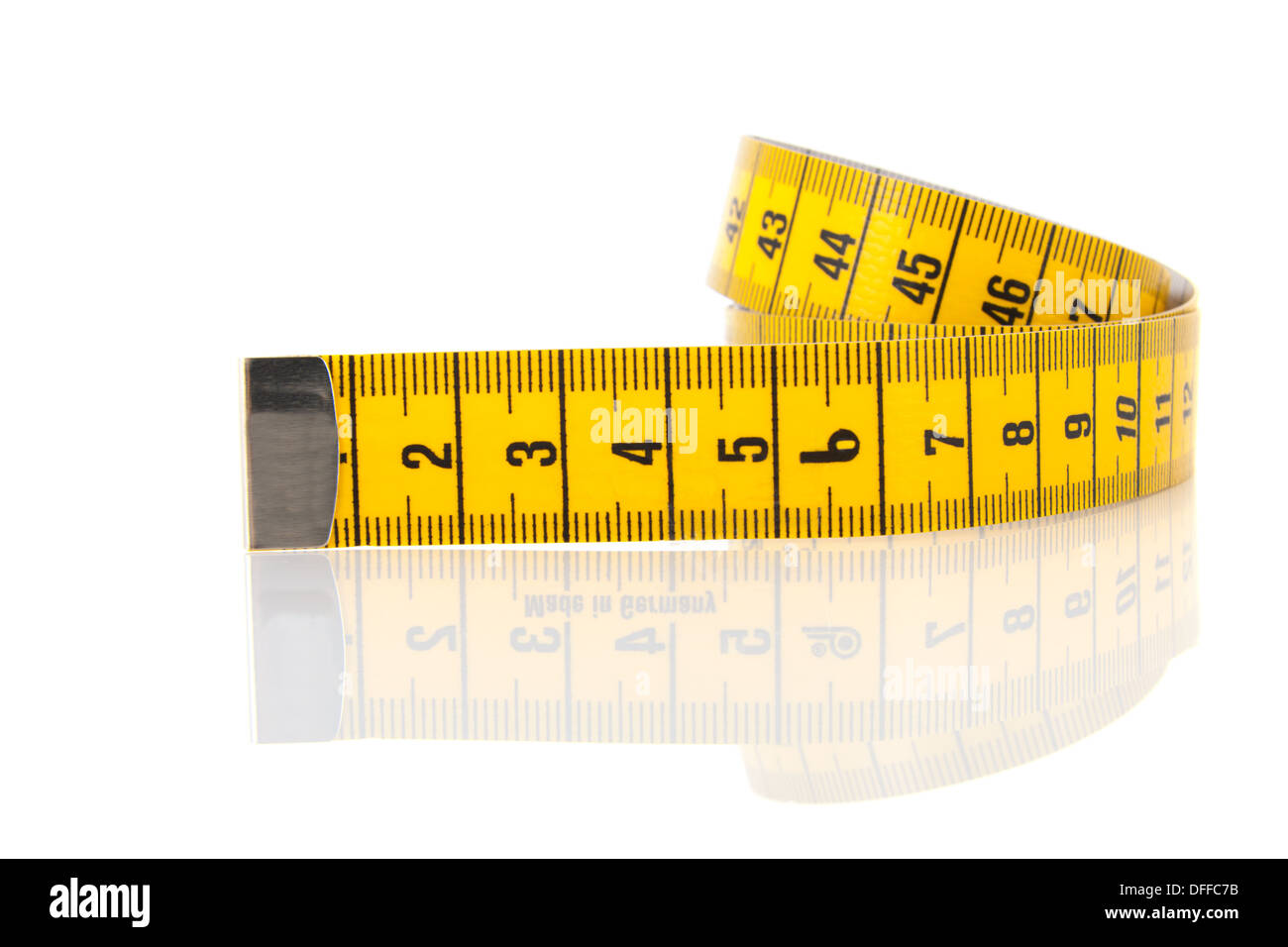 a tape measure in different colors that you use when sewing clothes Stock  Photo - Alamy