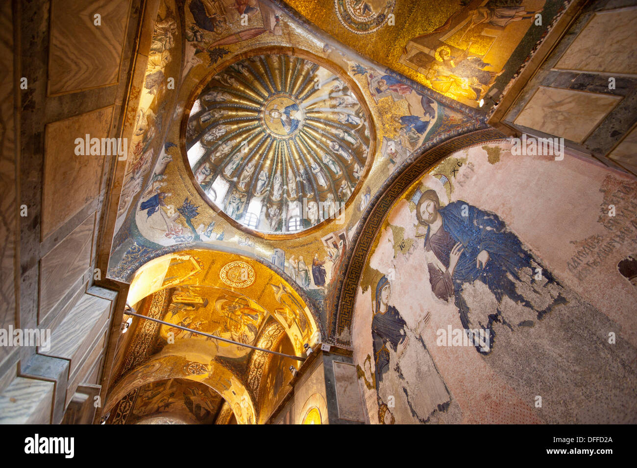 mosaic, Deesis, inner Narthex Monastery of St. Saviour in Chora, XI ...