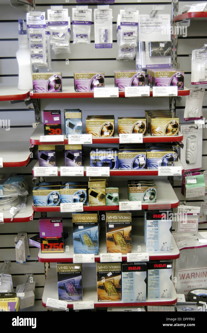 tape storage products Stock Photo Alamy