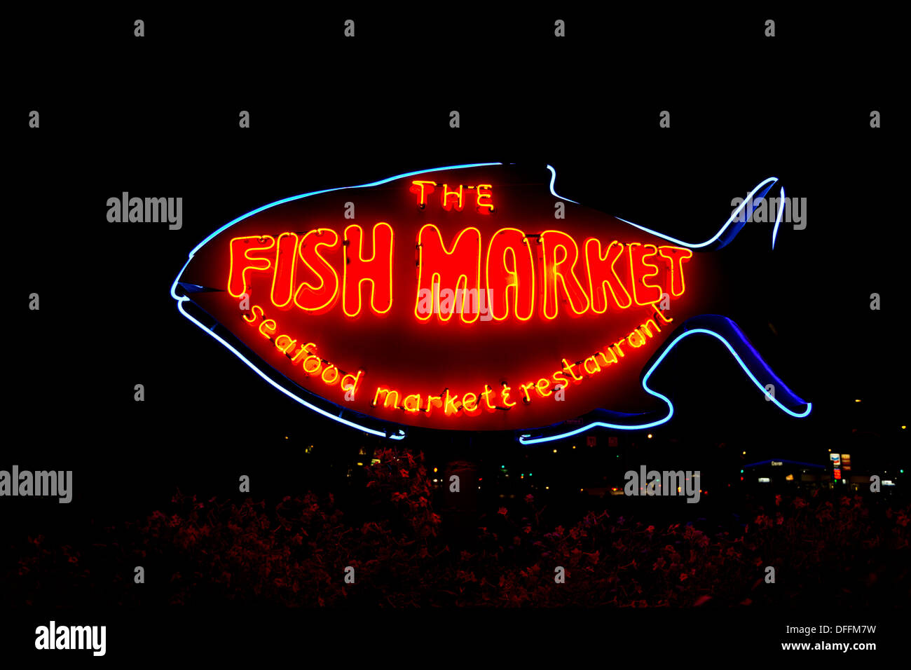 The Fish Market seafood market & restaurant, El Camino Real, Santa