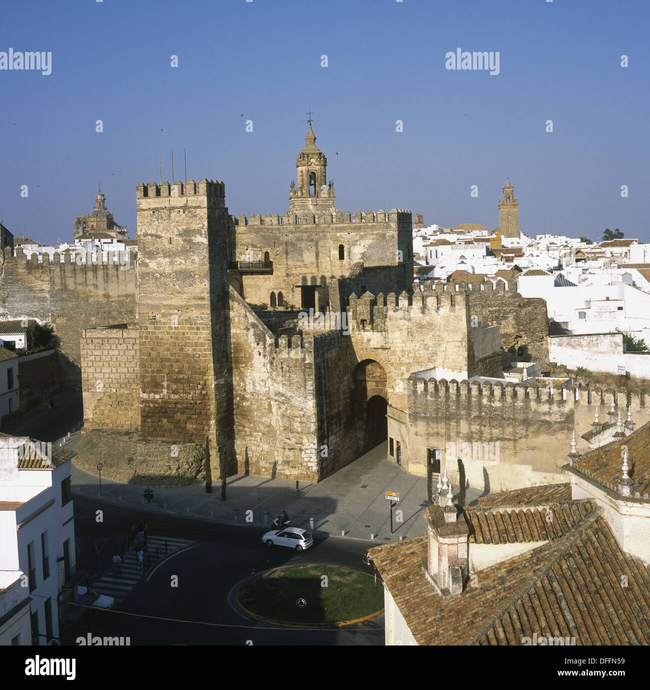 Puerta de Sevilla walls, Carmona. Sevilla province, Andalusia, Spain Stock  Photo - Alamy