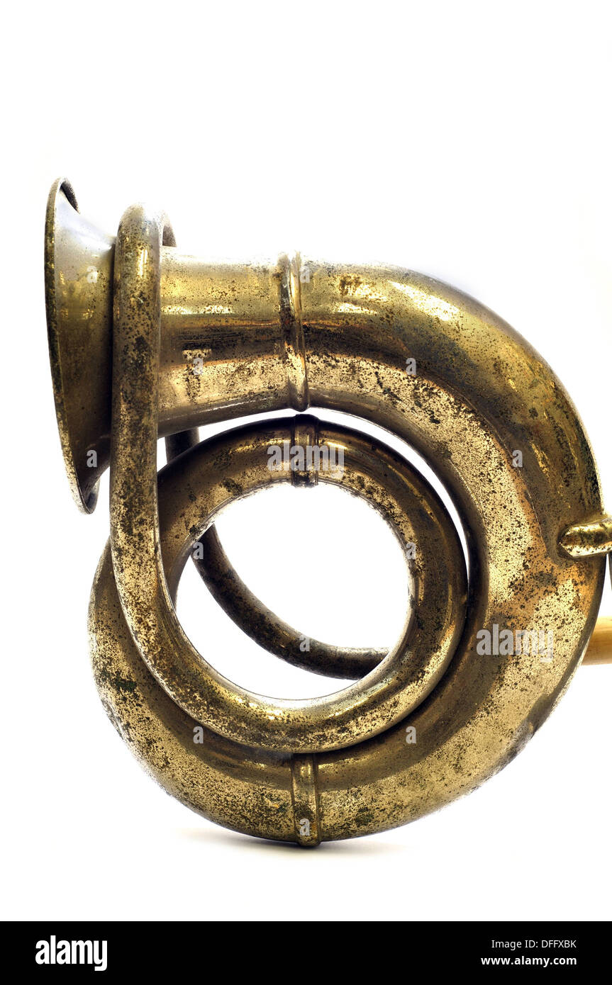 Brass car horn hi-res stock photography and images - Alamy