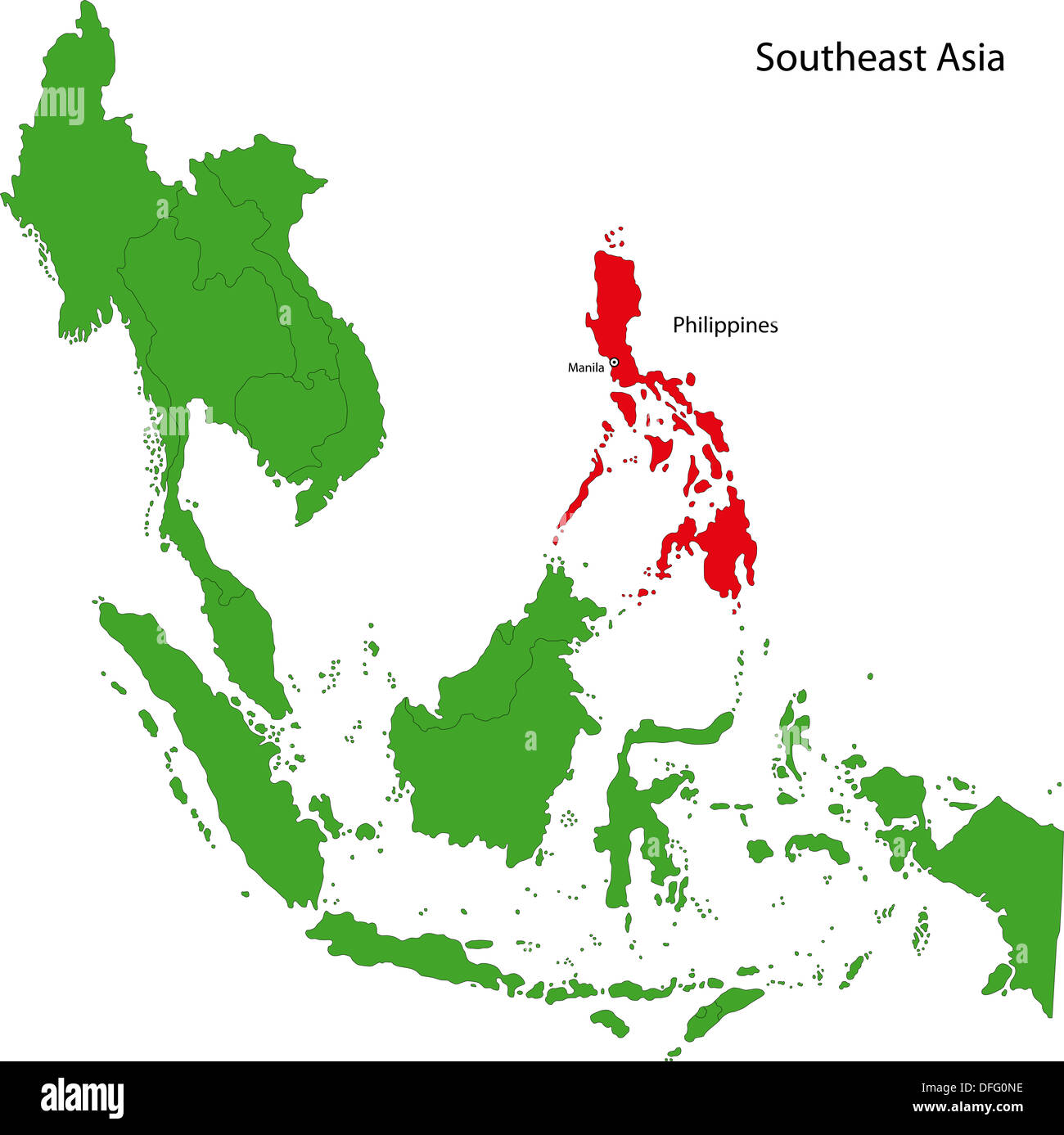 Page 9 The Philippines Map High Resolution Stock Photography And Images Alamy
