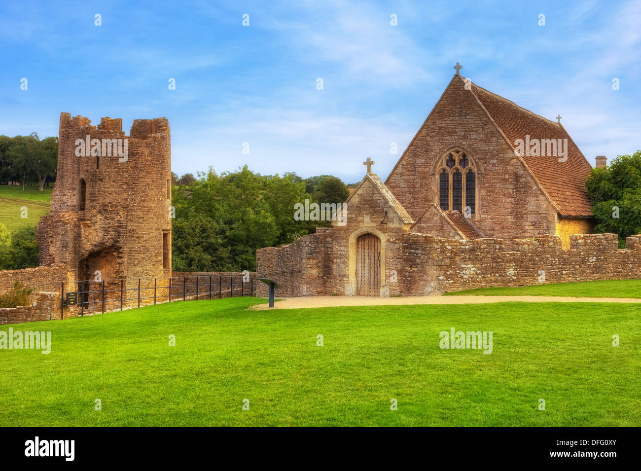 Farleigh Hungerford Castle, Somerset, England, United Kingdom Stock Photo