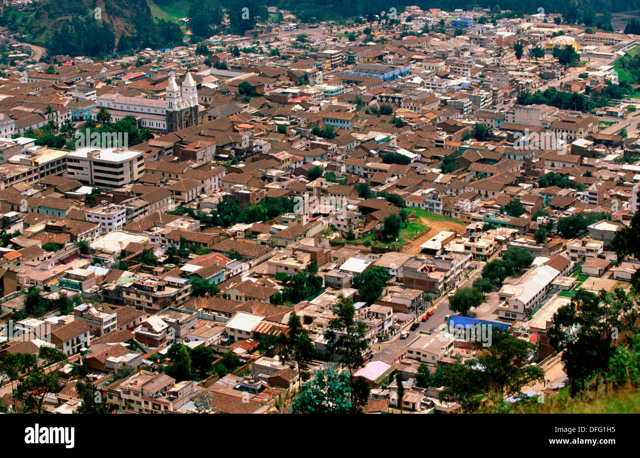 Guaranda In Bolivar Province Ecuador Stock Photo Alamy Guaranda In Bolivar Province Ecuador Stock Photo Alamy
