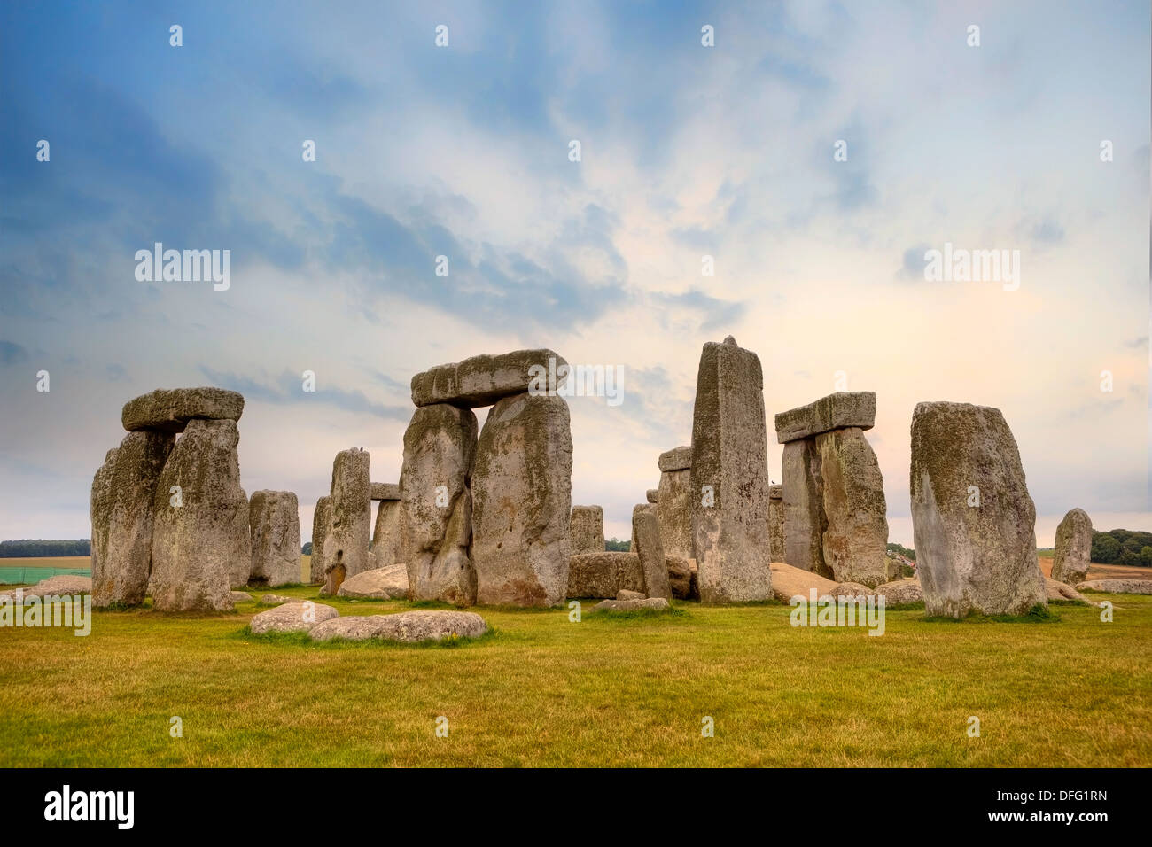 Stonehenge, Amesbury, Wiltshire, England, United Kingdom Stock Photo