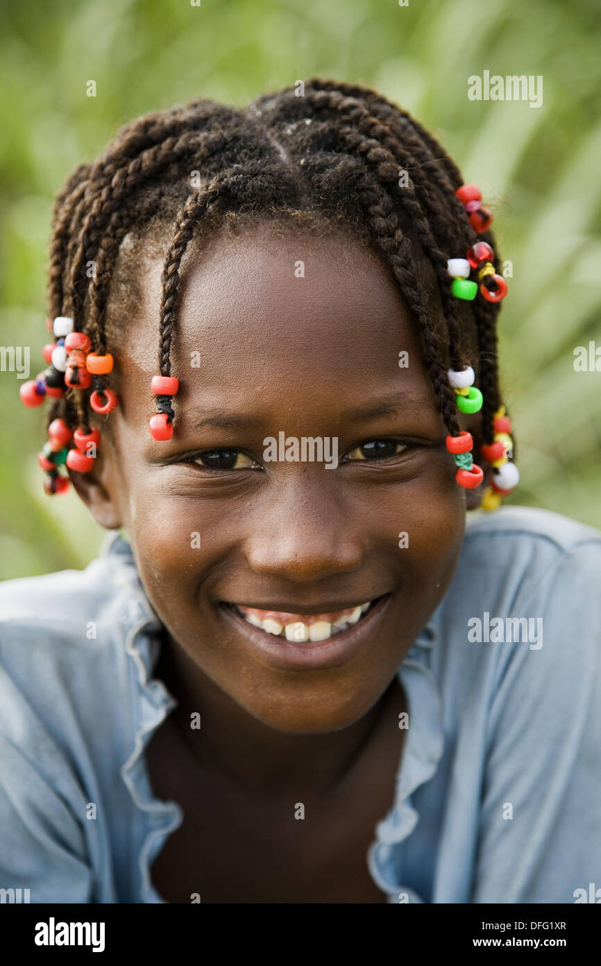 Haitian girl. Dominican Republic Stock Photo - Alamy