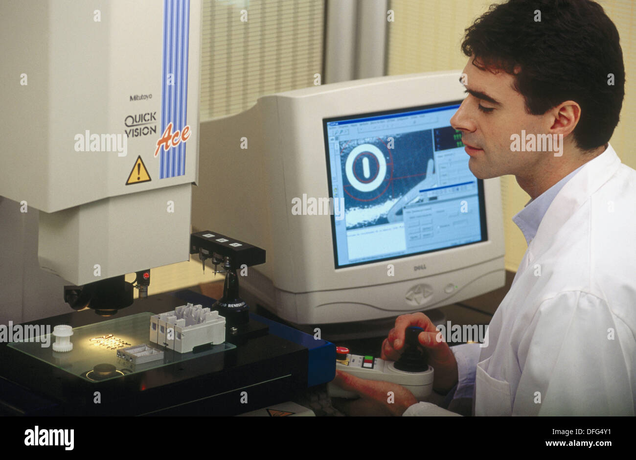 High precision metrology, coordinate measuring machine, car engine