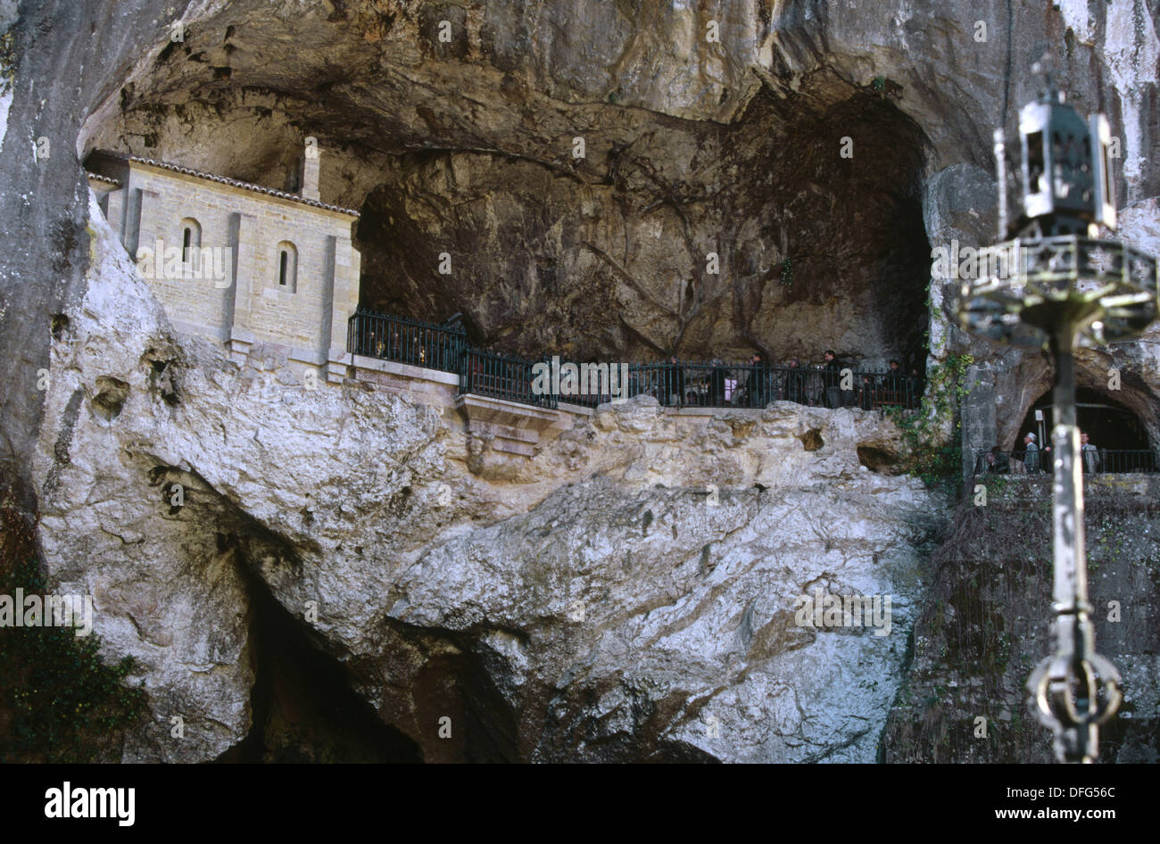 Cueva de la Santina. Covadonga. Spain Stock Photo: 61206276 - Alamy