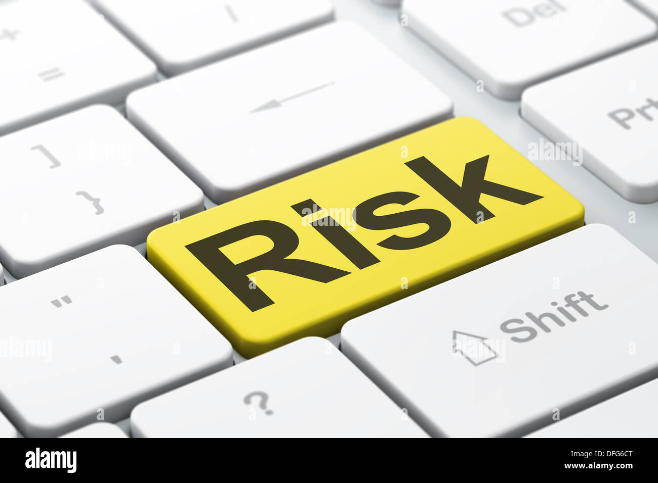 Business concept: Risk on computer keyboard background Stock Photo - Alamy