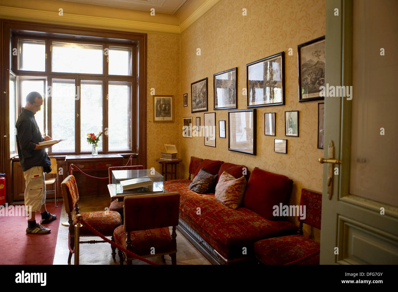 Sigmund Freud Museum, Vienna, Austria Stock Photo Alamy