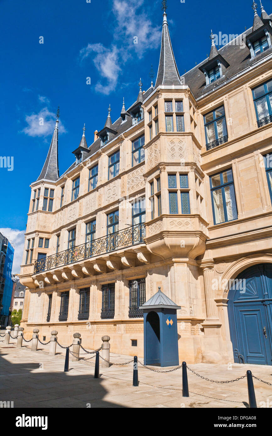 The Grand Ducal Palace in Luxembourg City, Luxembourg, Europe Stock