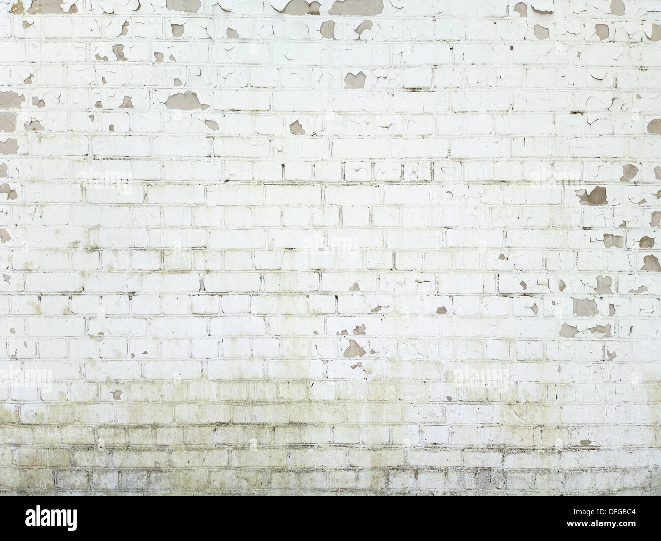 Brick wall background, texture for graffiti Stock Photo