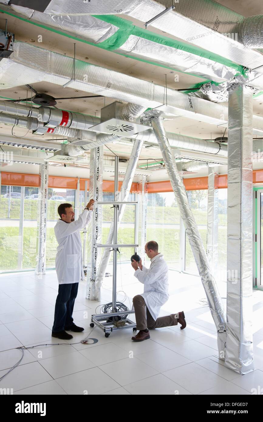 Treatment system air conditioning, Kubik, Experimental laboratory R & D