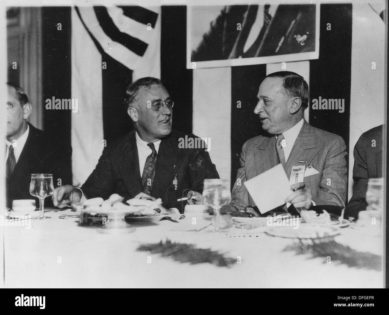 Franklin D. Roosevelt and Senator Cohen in Atlanta, 197044