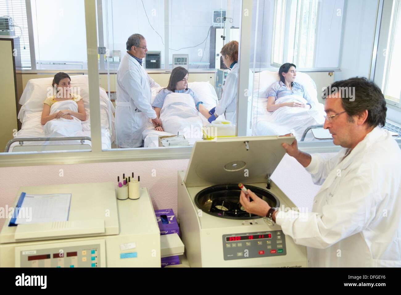 Experimental phase clinical trial, Processing of biological samples