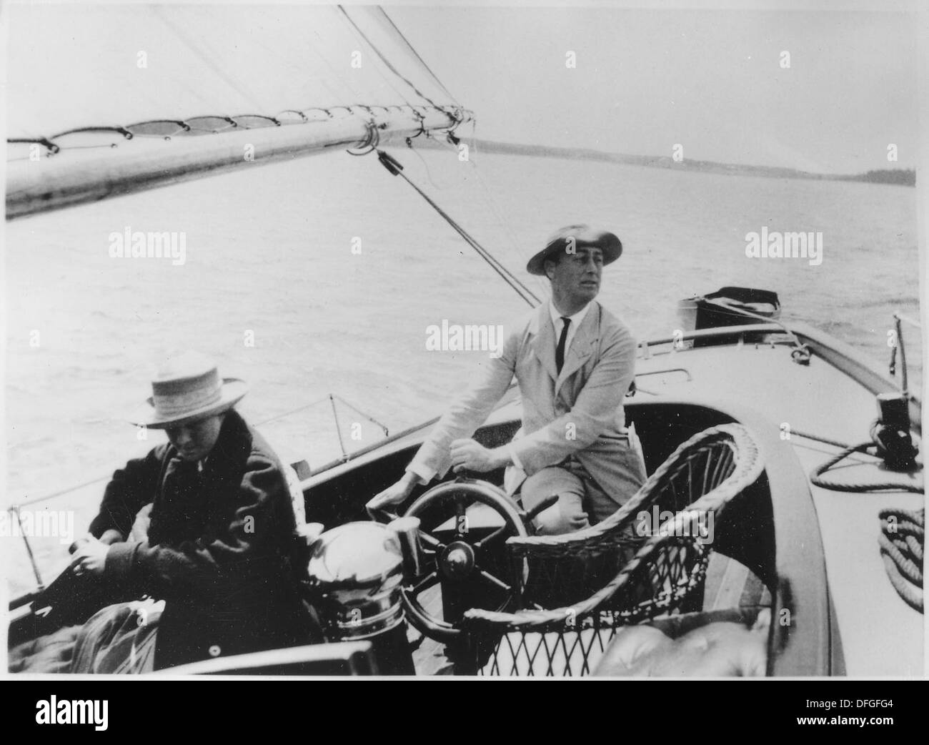Franklin D. Roosevelt in Campobello 195555 Stock Photo Alamy