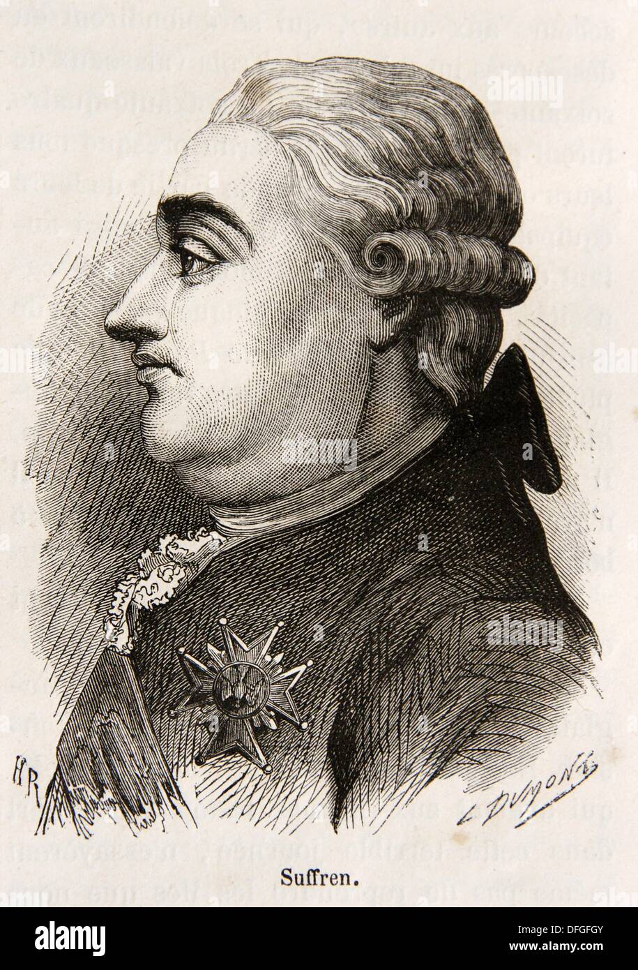 Admiral comte Pierre André de Suffren de Saint Tropez, bailli de
