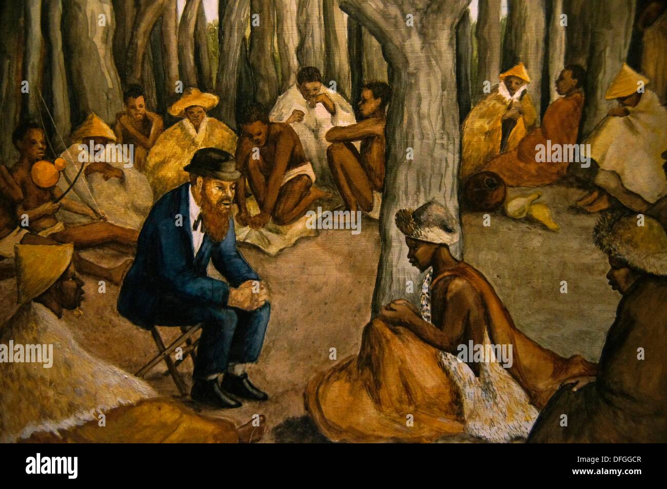 Kgotla botswana hi-res stock photography and images - Alamy