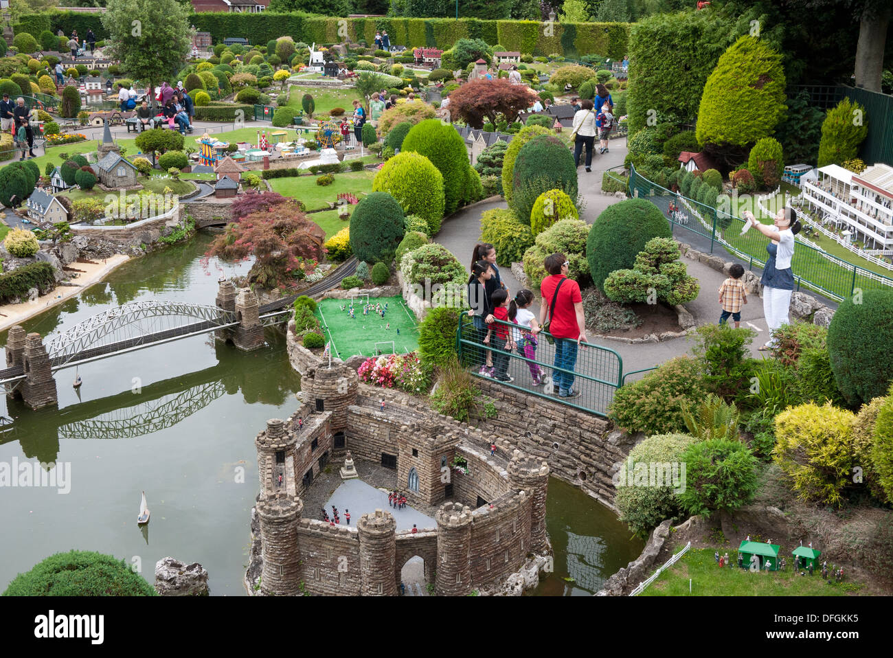 Bekonscot model village Beaconsfield, Buckinghamshire, UK Photo Stock