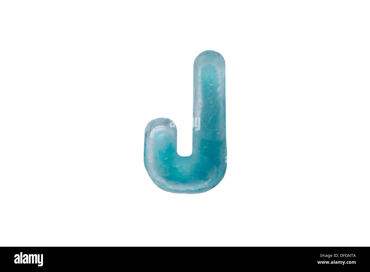 j-letter-j-made-from-blue-ice-stock-photo-alamy