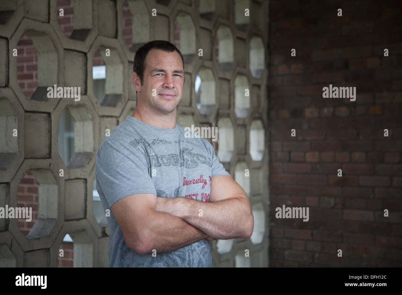 Adrian Morley, Salford Red Devils Rugby League player Stock Photo
