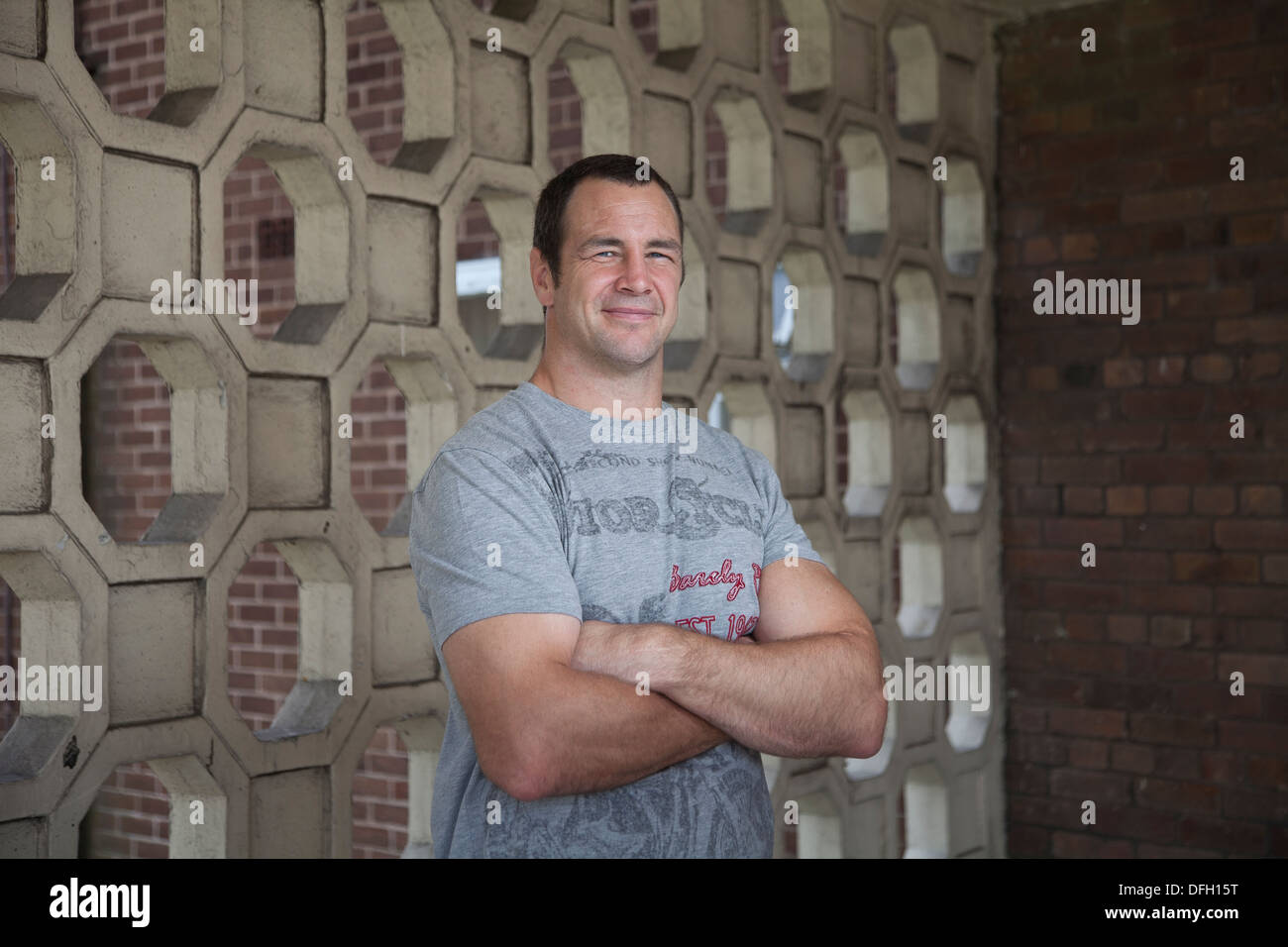 Adrian Morley, Salford Red Devils Rugby League player Stock Photo