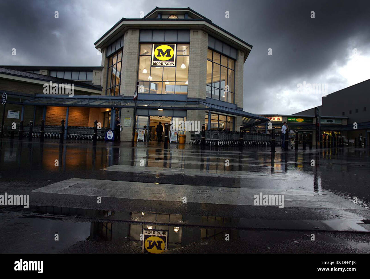 Morrisons store in Bradford Stock Photo Alamy