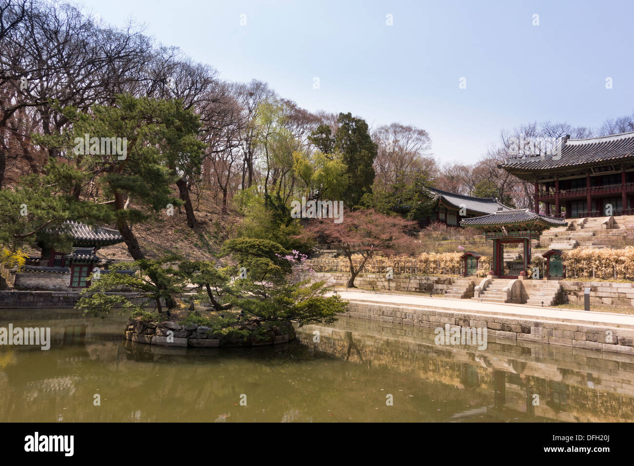 Changdeokgung Palace, Seoul, Korea Stock Photo