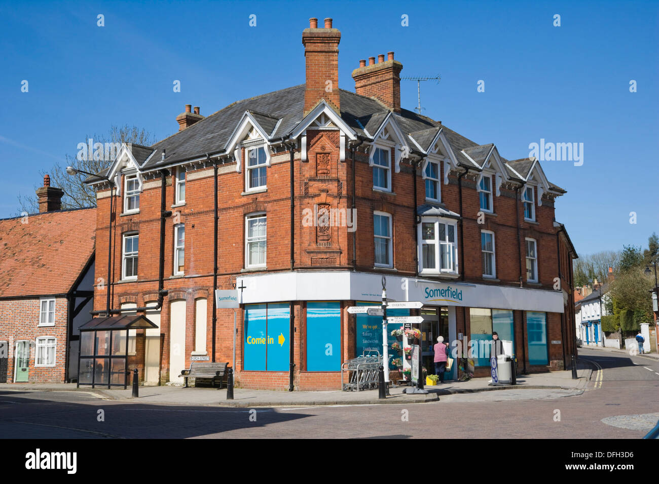 Somerfield convenience supermarket. Bell Street. Whitchurch. Hampshire ...