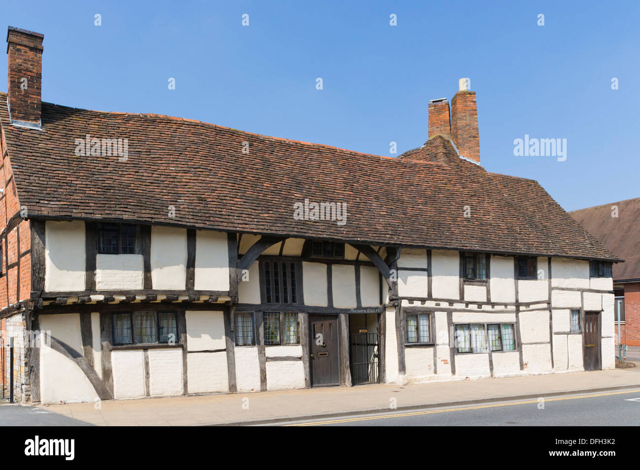 Masons Court, late medieval Wealden house, Rother Street, Stratford