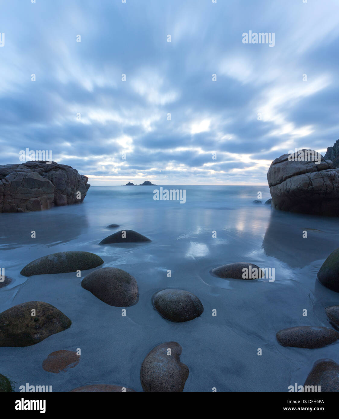 Porth Nanven, Cot Valley Beach, West Cornwall, England, UK Stock Photo ...