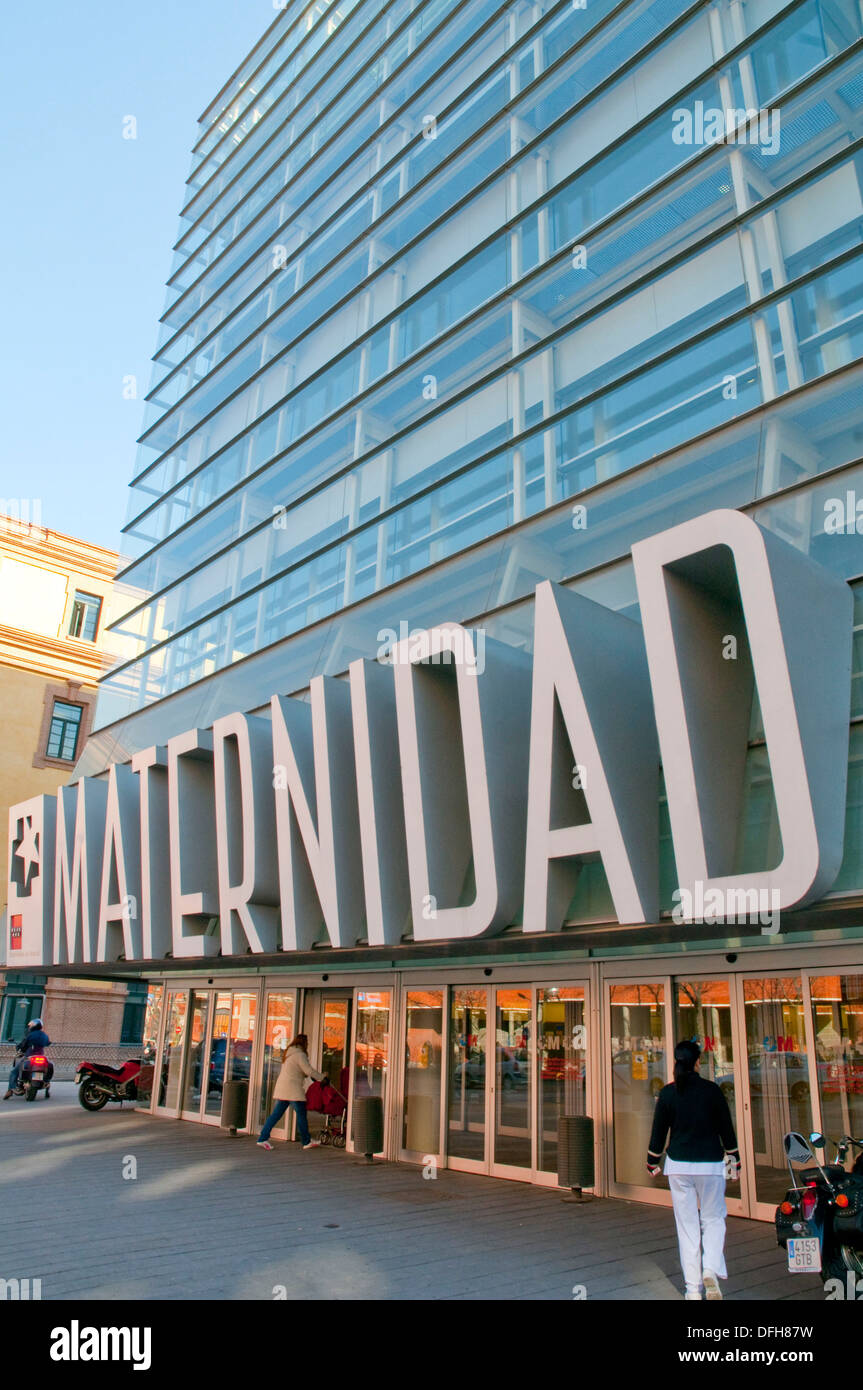 Gregorio Marañón Maternity Hospital, O´Donnell street. Madrid, Spain