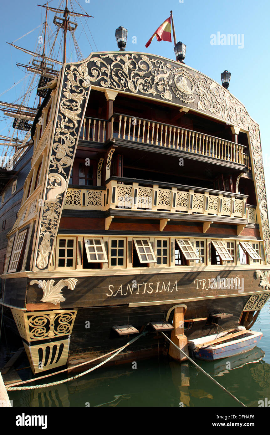 back galeon alicante harbour