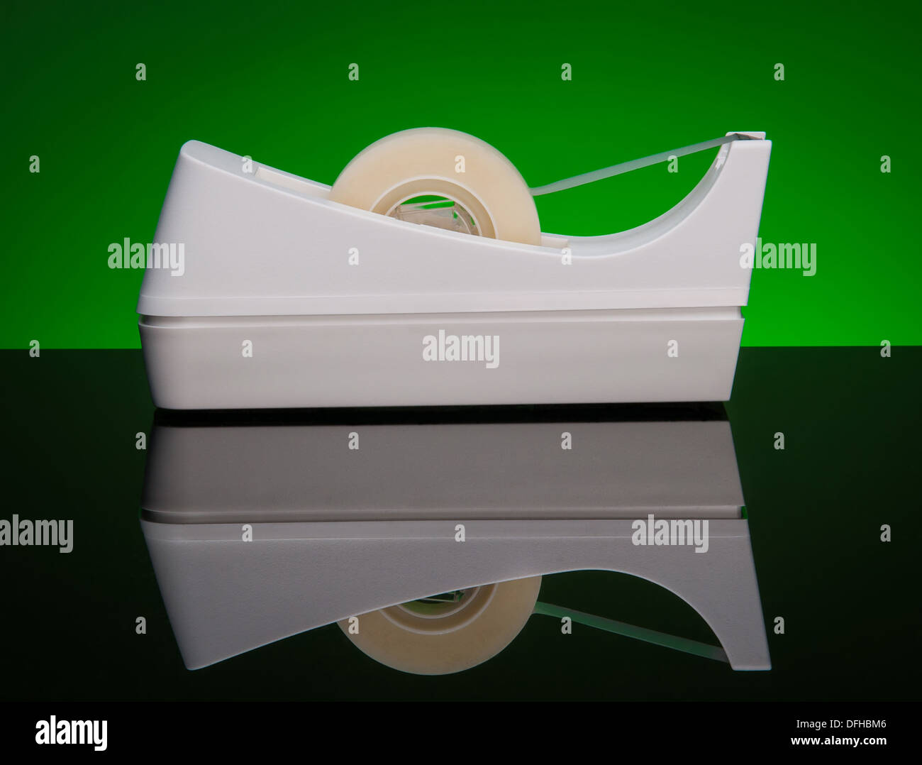 White tape dispenser for modern office Stock Photo Alamy