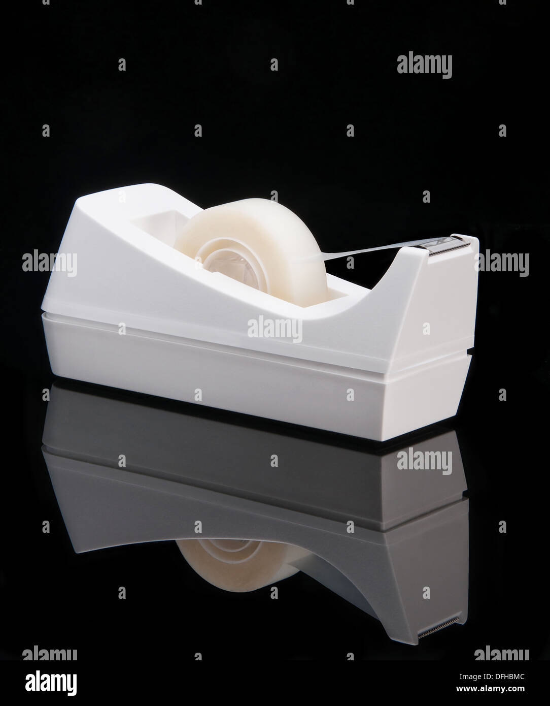 White tape dispenser for modern office Stock Photo Alamy