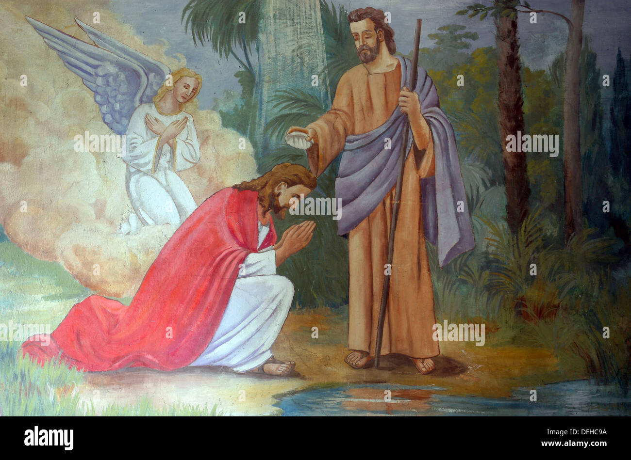 Baptism of the Lord Stock Photo - Alamy