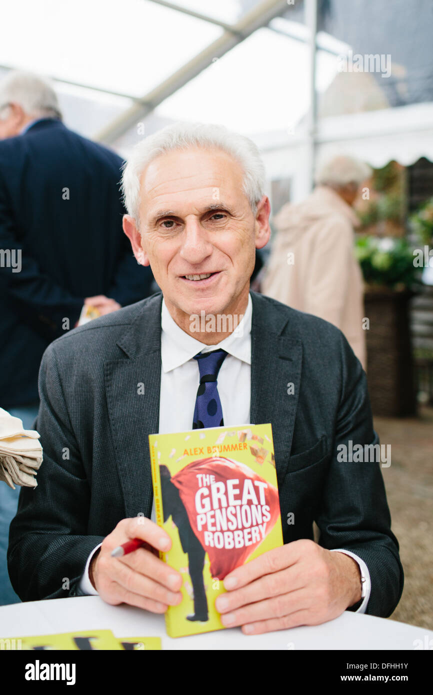 Alex Brummer is a British economic commentator, working as a journalist, editor, and author. Stock Photo
