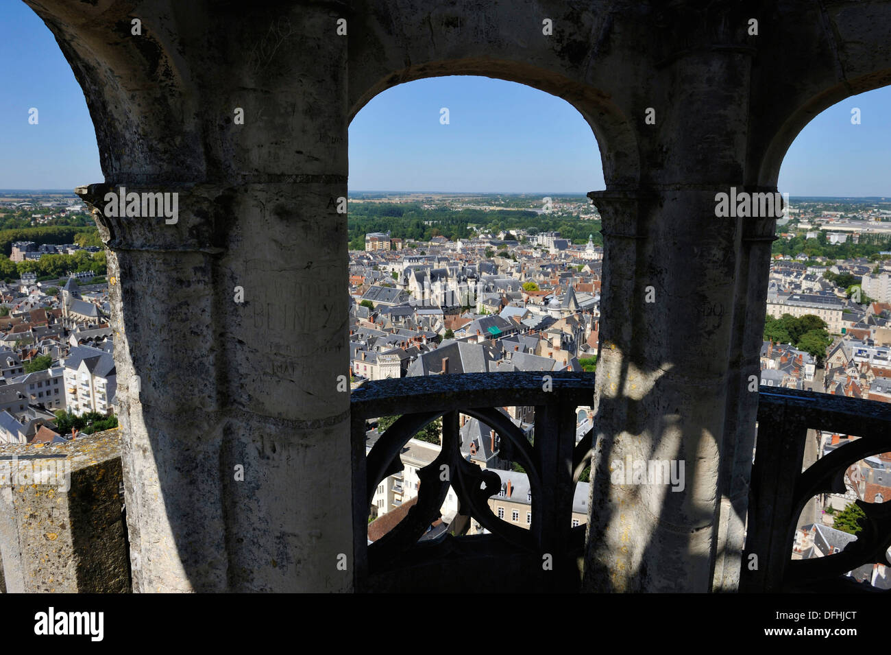 Bourges france aerial hi-res stock photography and images - Alamy