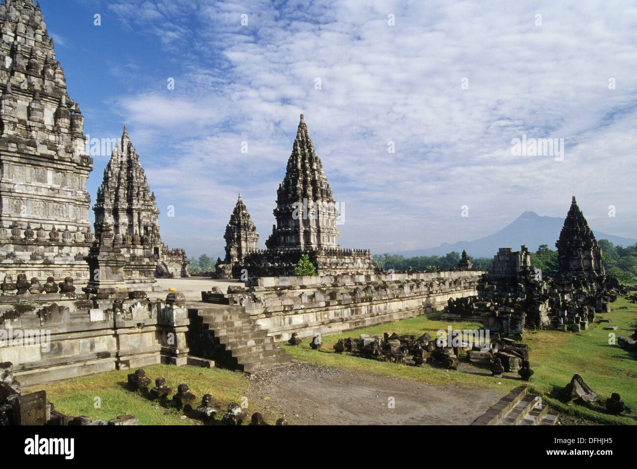 Main Shrine Prambanan Hindu Temple Compound In Java Island Greater