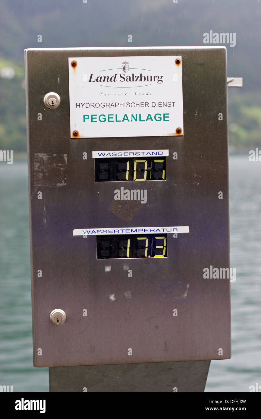 Lake water level gauge hires stock photography and images Alamy