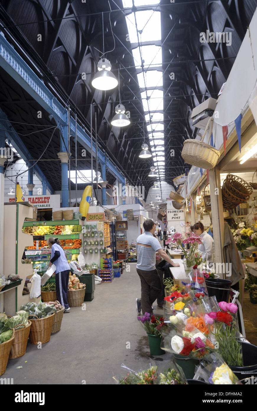 market hall, Saint Peter Port, Island of Guernsey, Bailiwick of