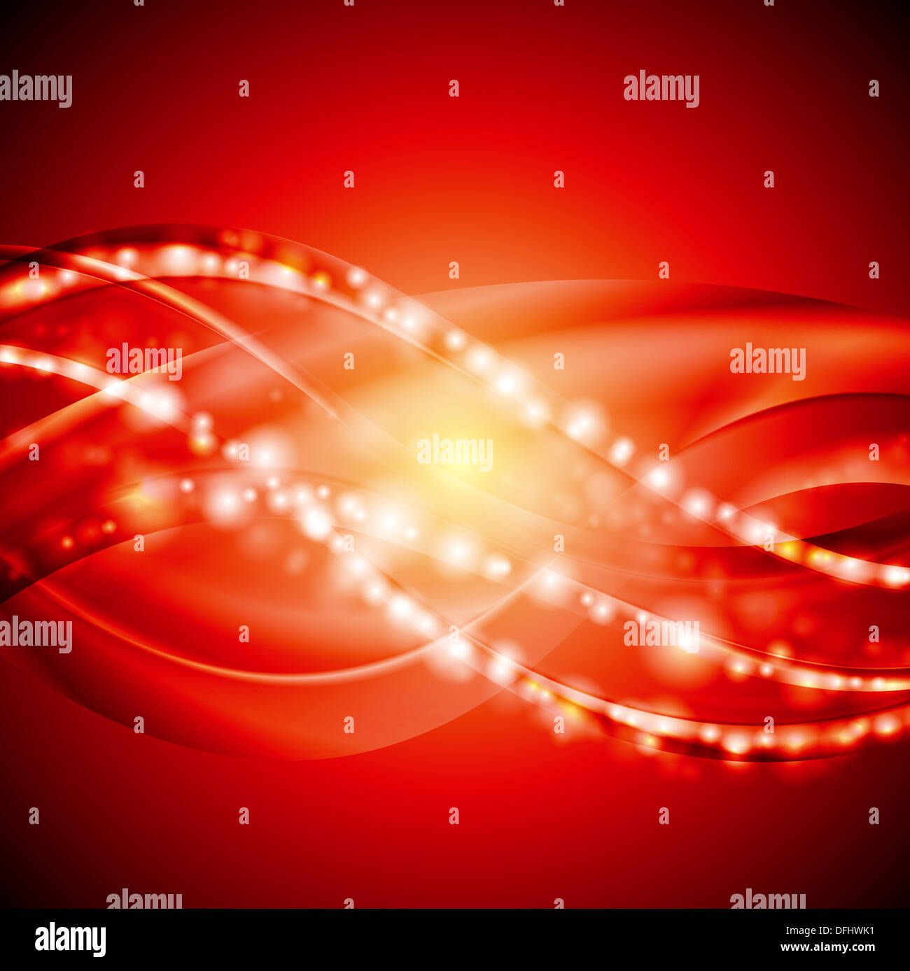 Abstract red wavy background. Vector illustration eps 10 Stock Photo ...