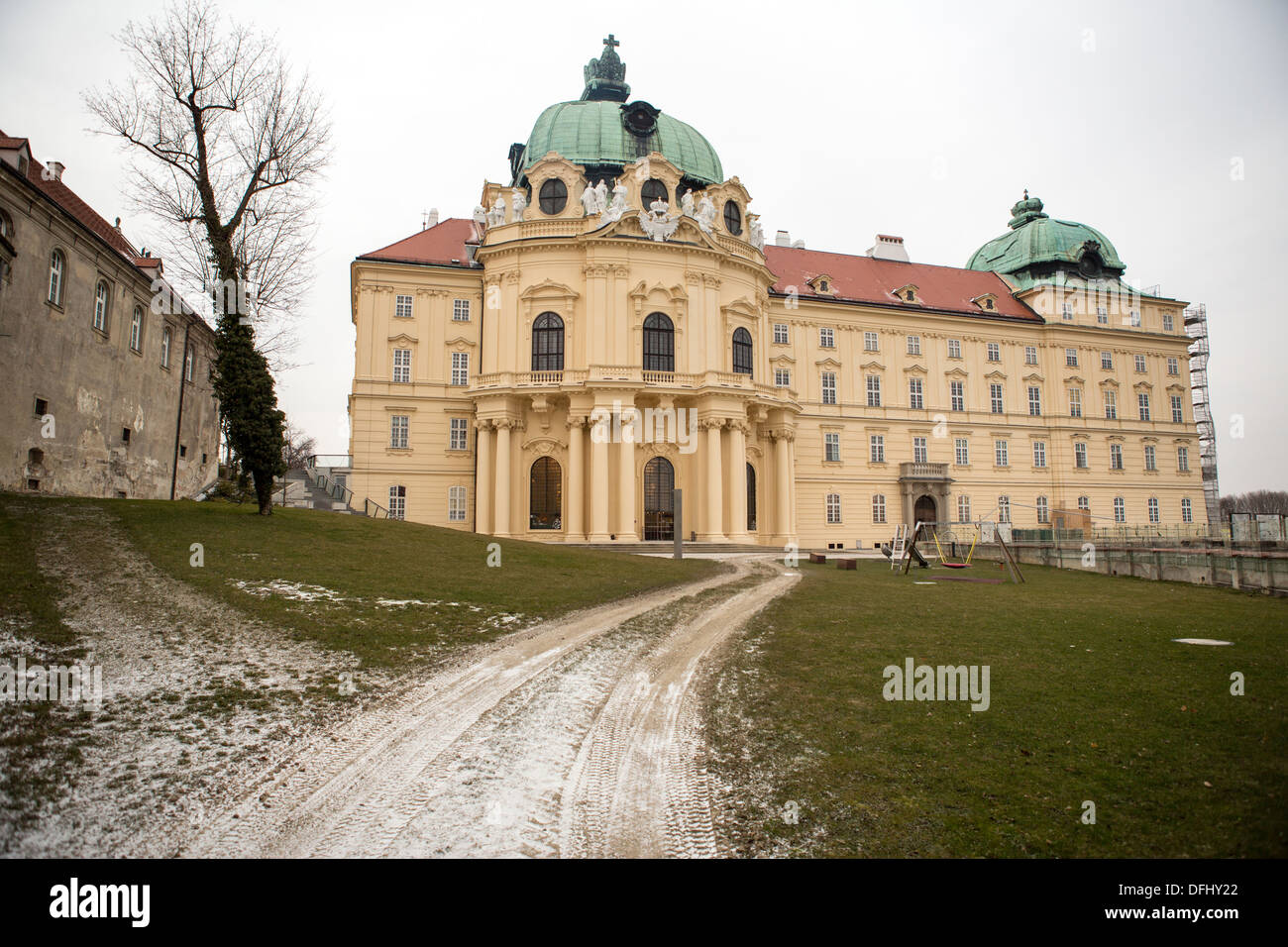 Stift Klosterneuburg church next to the city Vienna, Austria Stock Photo