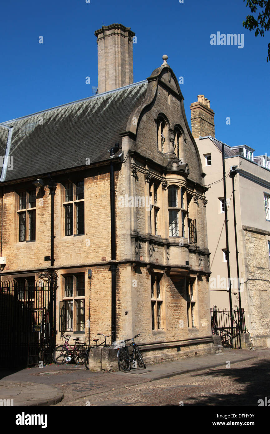 Blavatnik School of Government, University of Oxford, Merton Street, Oxford, Oxfordshire, UK. Stock Photo