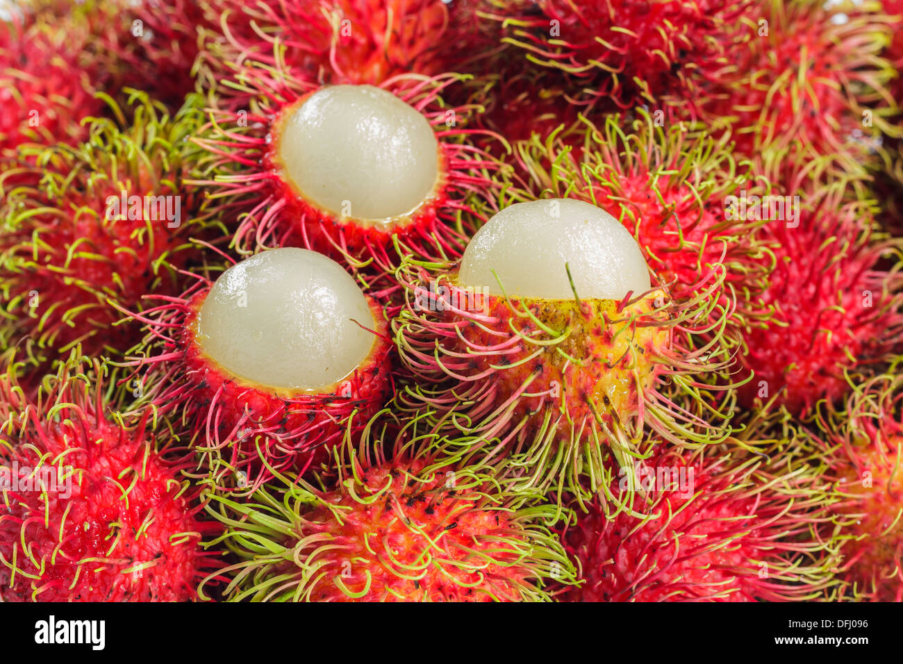 asian fruit rambutan from Thailand Stock Photo 61246338 Alamy