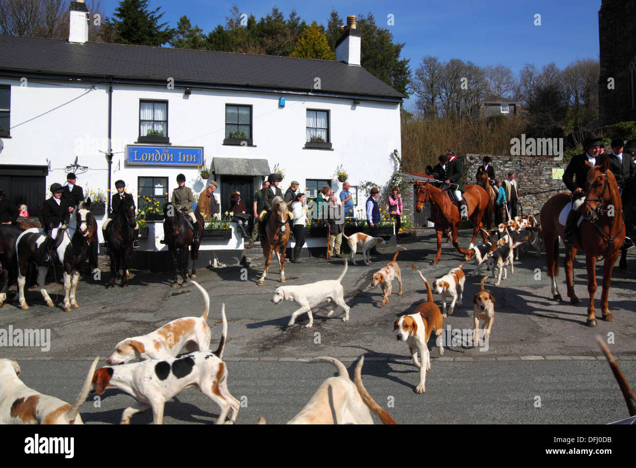 East cornwall hunt hires stock photography and images Alamy