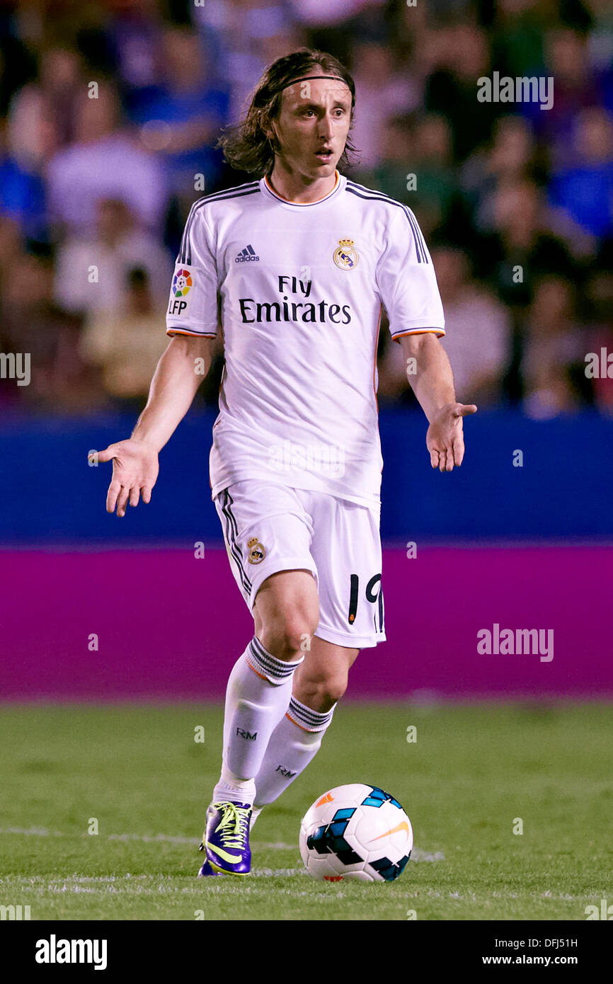 Luka modric in action during hi-res stock photography and images - Alamy