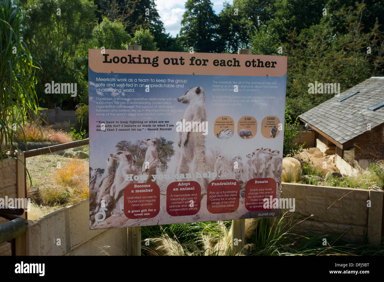 Durrell Wildlife Conservation Trust Stock Photo - Alamy