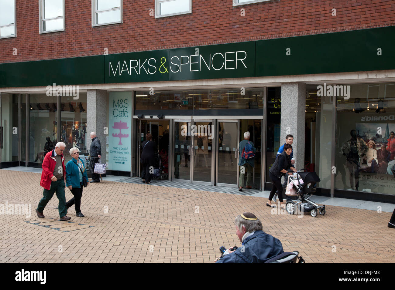 Marks and Spencer Chelmsford High Street. A high street with good